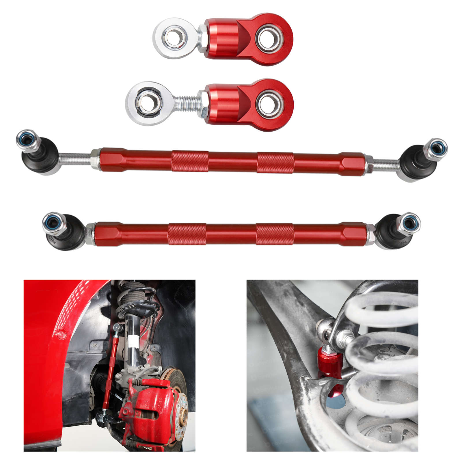 Motorcycle Gear Near Me - BEVINSEE Adjustable Front & Rear Sway