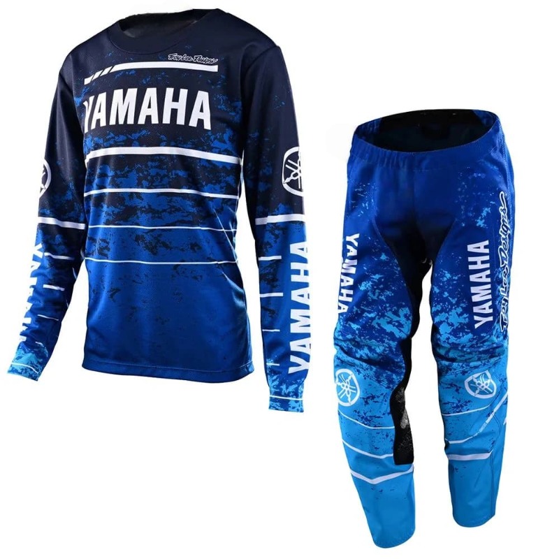 Motorcycle Gear Sleeve - Summer Yamaha Fashion Trend Blue Striped