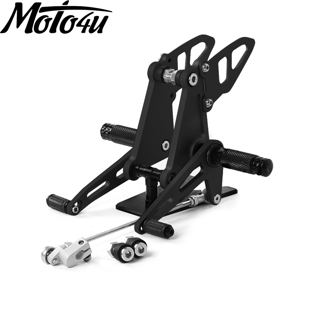 Motorcycle Gear And Accessories - Adjustable Motorcycle Foot Peg Pedal Footrest