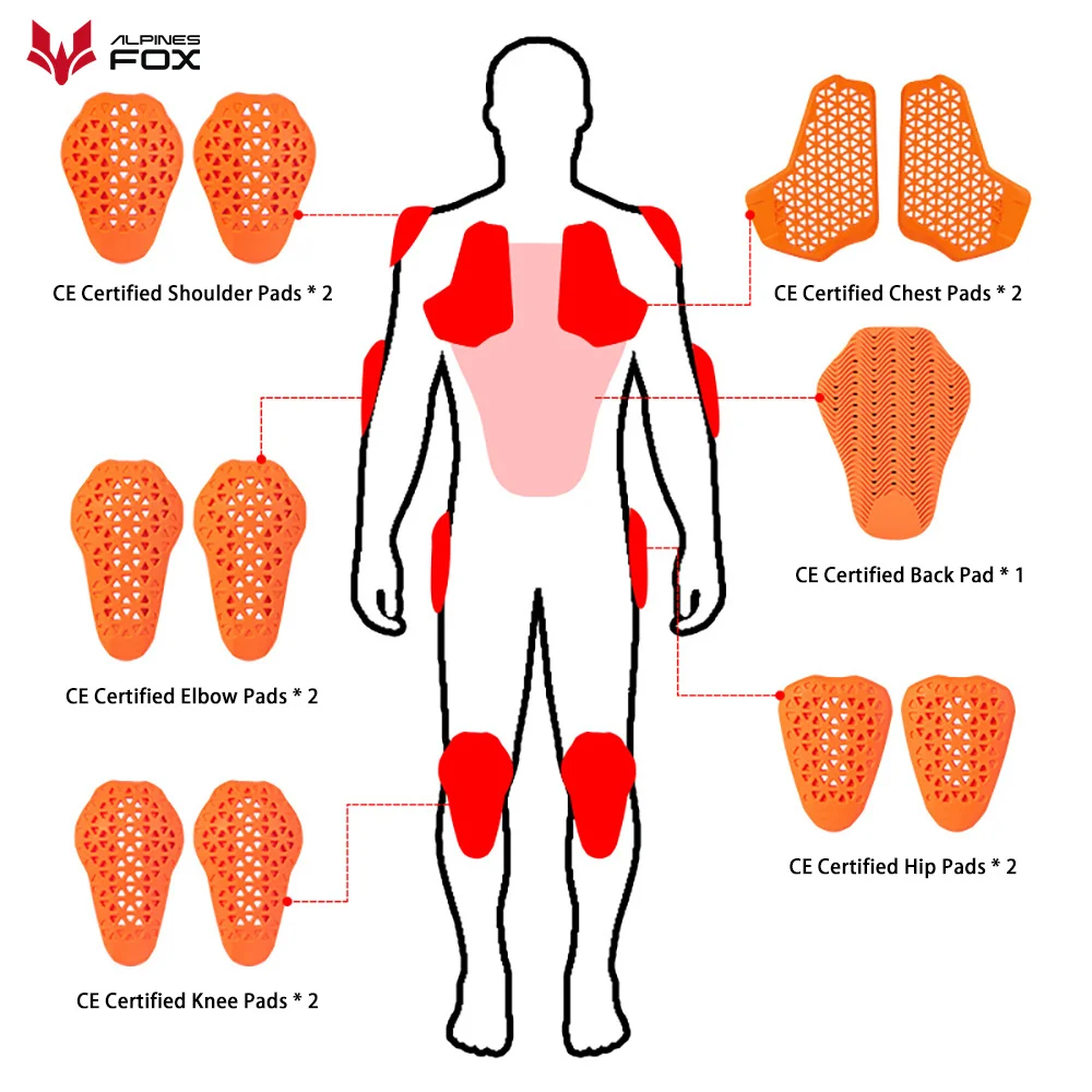 Universal Built-In Protective  - огляд і ціна Motorcycle Gear Fox