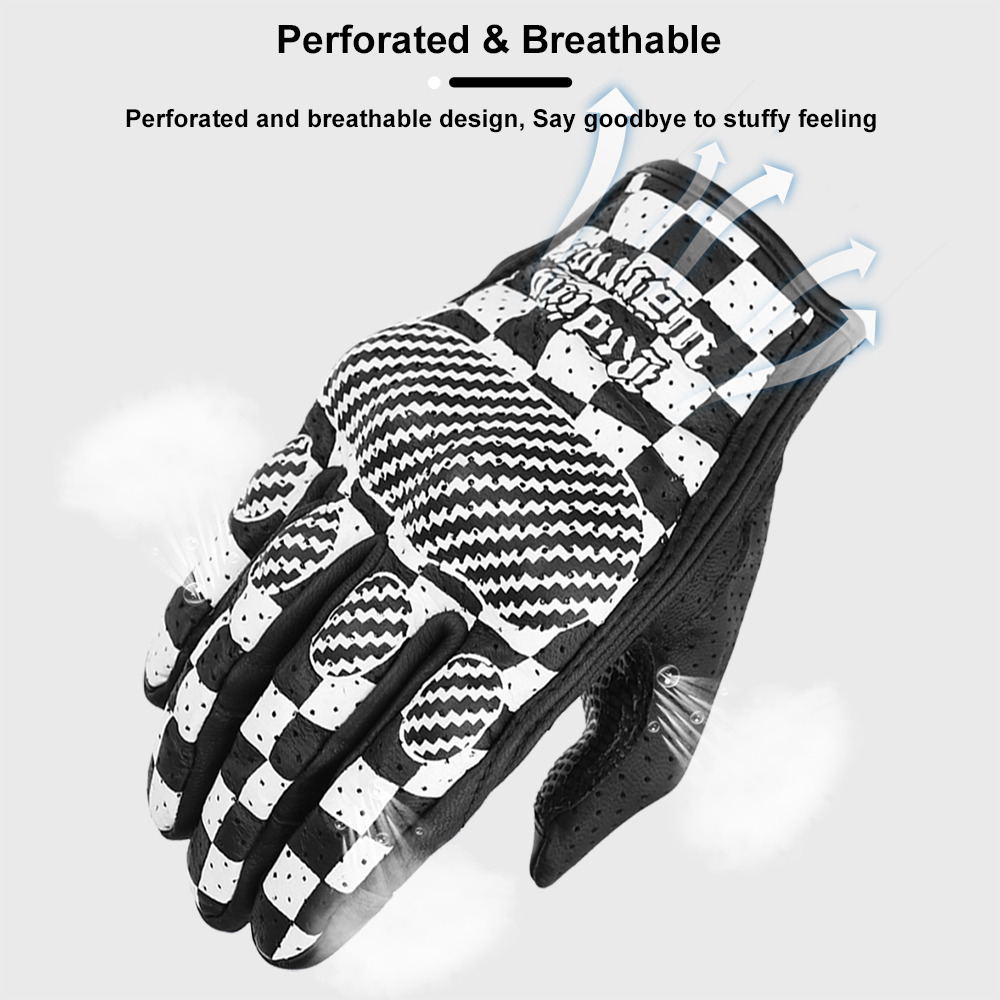 Vintage Motorcycle Gloves Genu - огляд і ціна Motorcycle Gear Fox