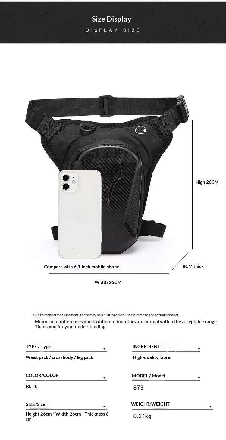 Motorcycle Leg Tank Bag Waterp - огляд і ціна Motorcycle Gear Companies