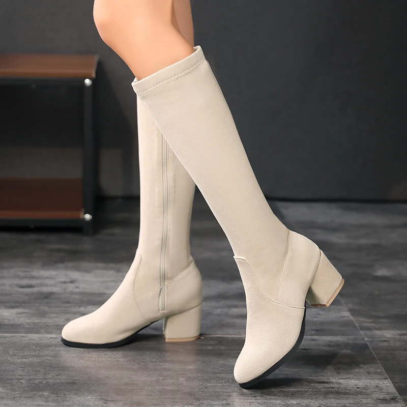 Winter Women Knee High Boots A - огляд і ціна Riding Boot Short