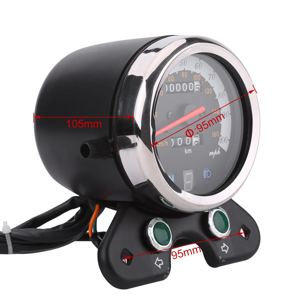 Motorcycle Speedometer Speedo  - огляд і ціна Motorcycle Gear Display