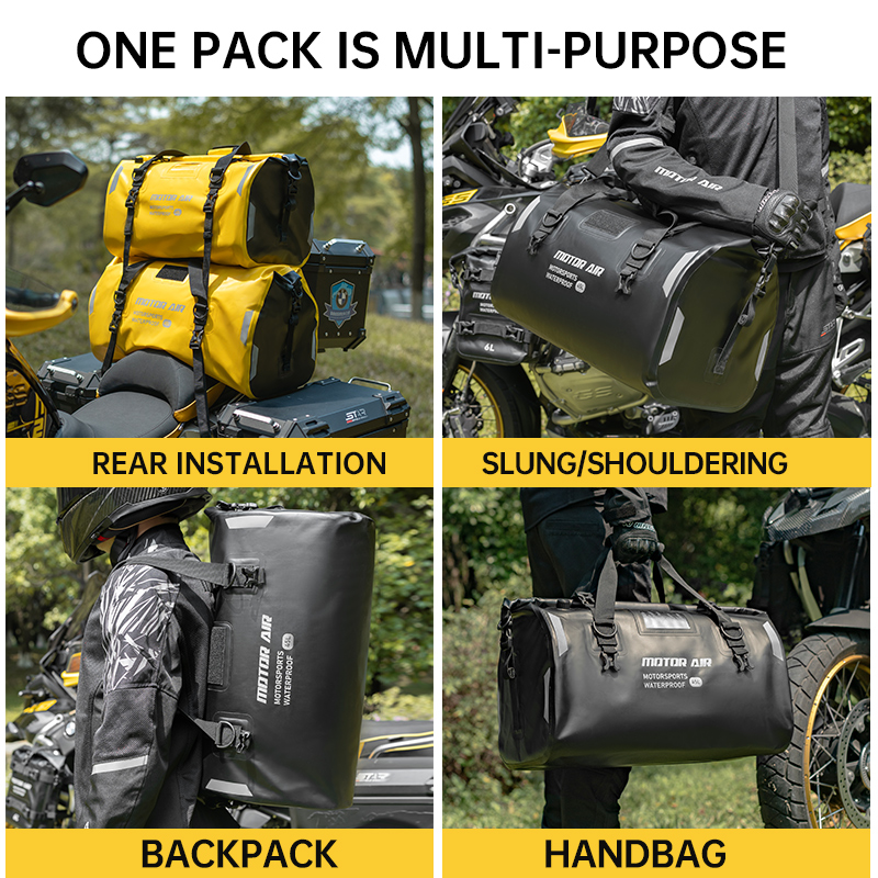 Motor-Air Yellow Motorcycle Ba - огляд і ціна Motorcycle Gear Companies