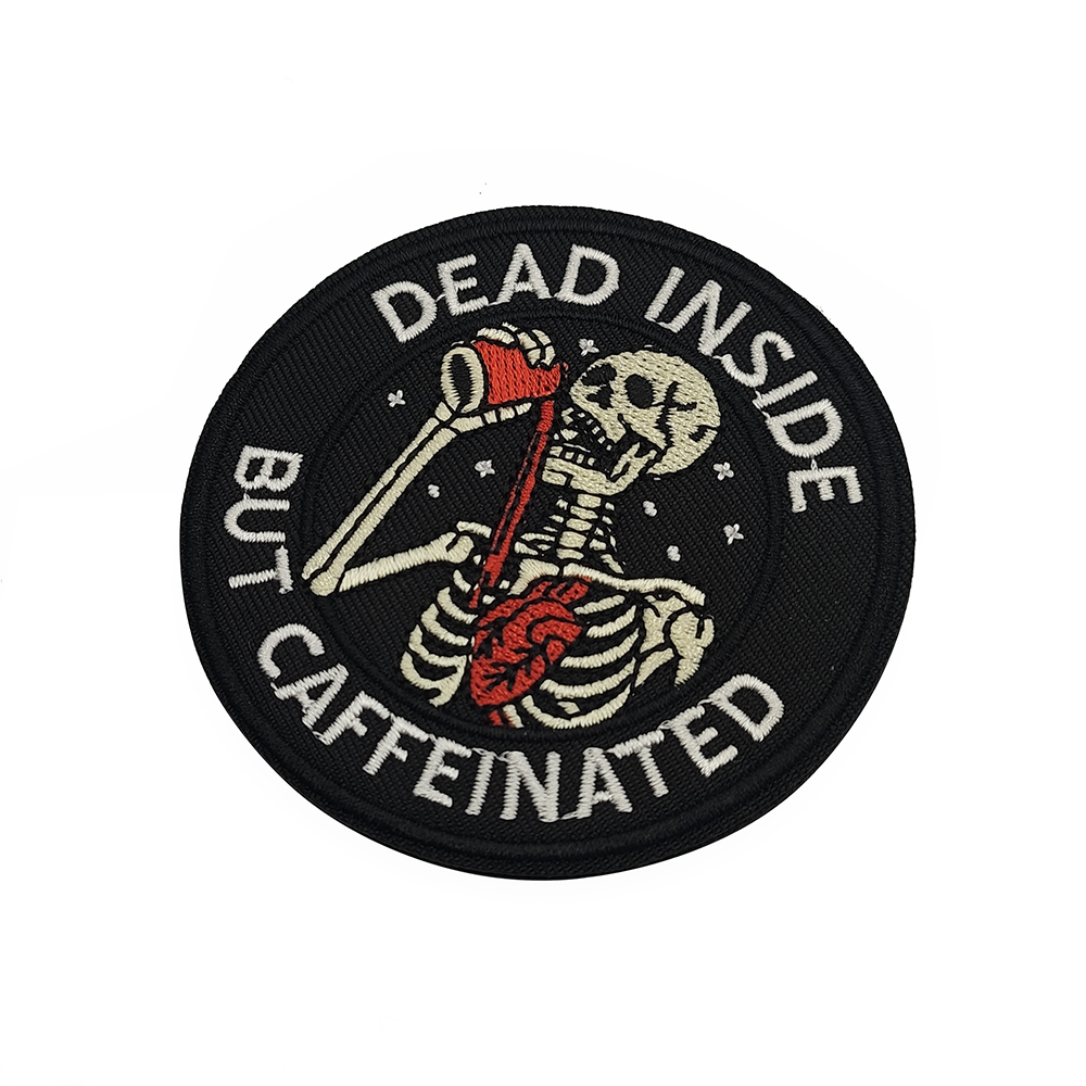 Humorous Skeleton Embroidered  - огляд і ціна Motorcycle Gear Quotes