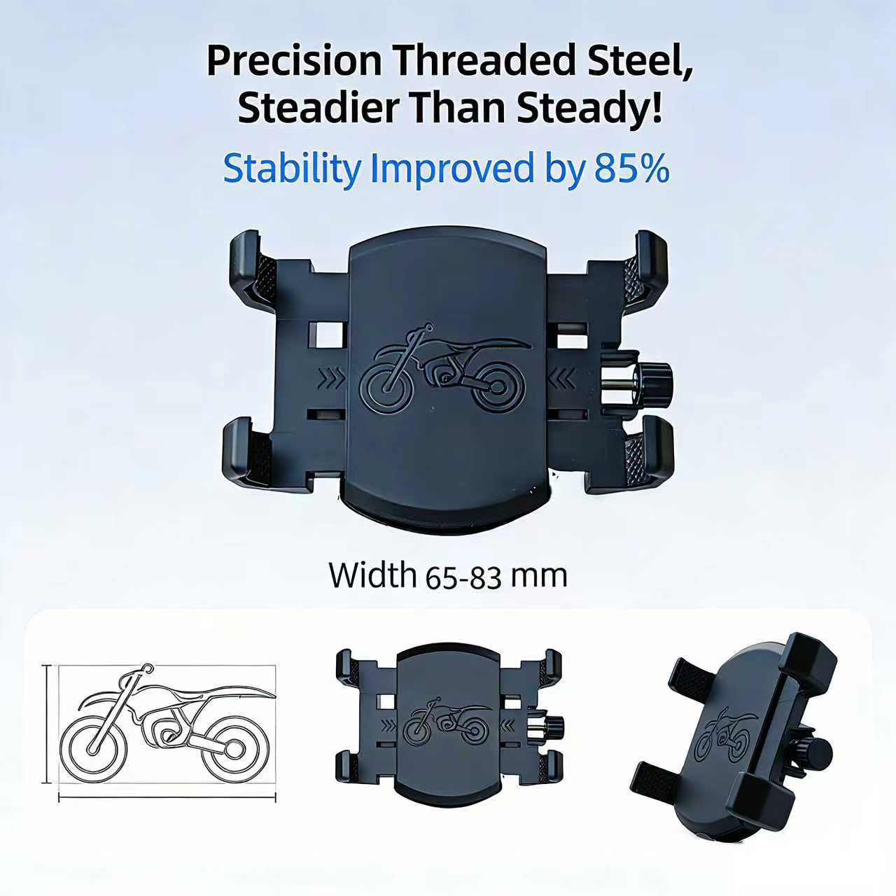 Helmet Cell Phone Mount Holder - огляд і ціна Motorcycle Gear Video