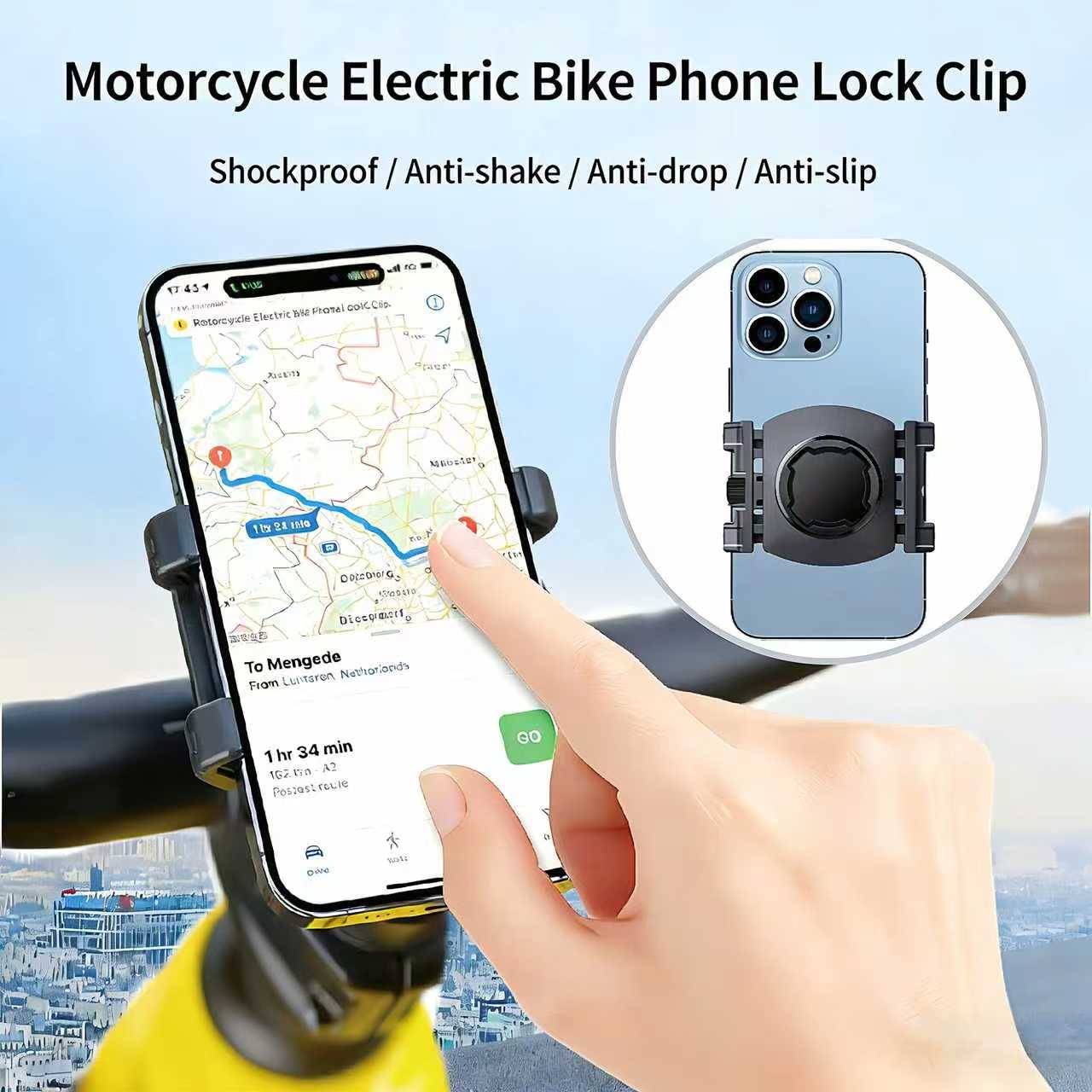 Helmet Cell Phone Mount Holder - огляд і ціна Motorcycle Gear Video