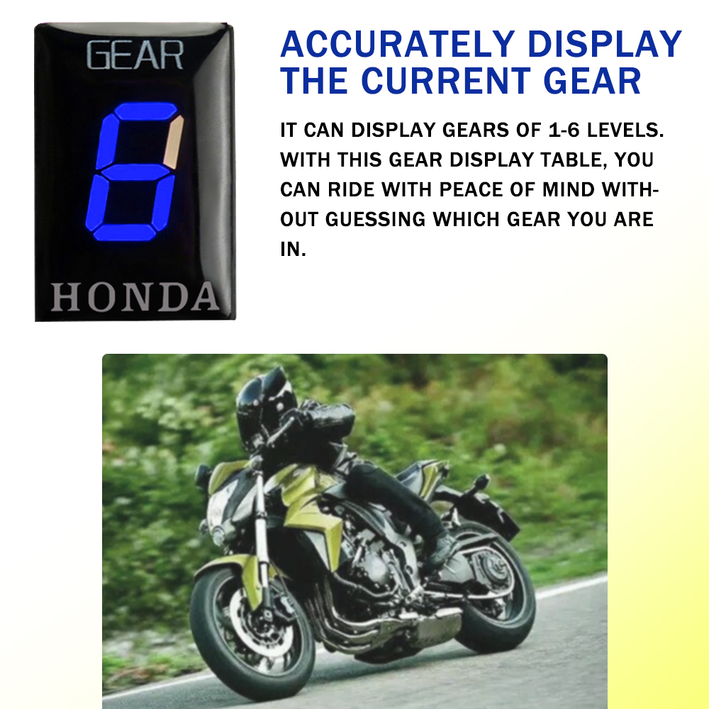 For HONDA CBR600F CBR1000R CBR - огляд і ціна Gear Indicator Display