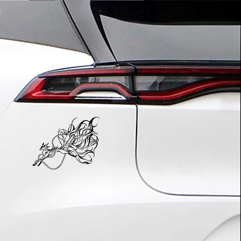 Nine Tailed Fox Car Sticker Sc - огляд і ціна Motorcycle Gear Fox