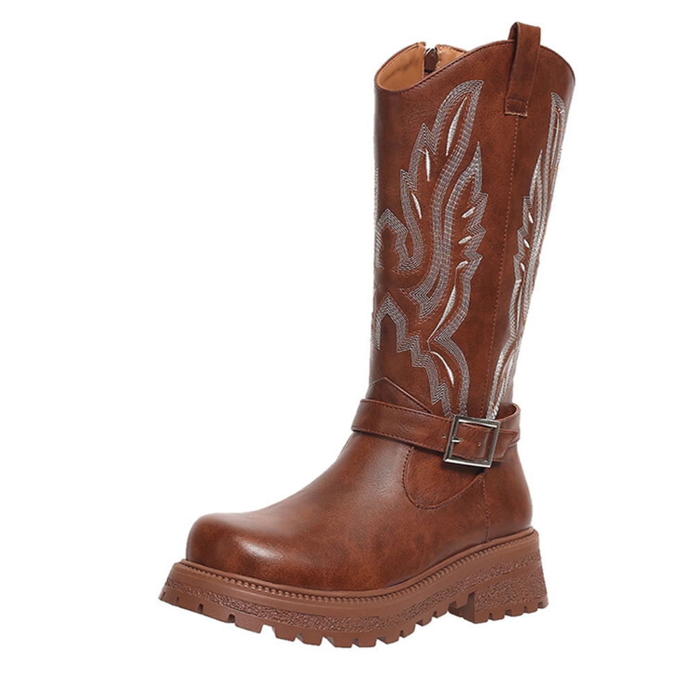 Women Knee High Boots Thick He - огляд і ціна Riding Boot Short