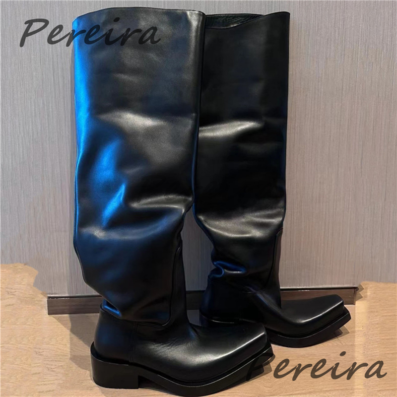 Thick Soled Over The Knee Boot - огляд і ціна Riding Boot Short