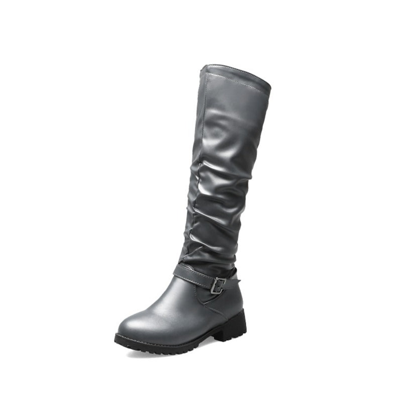 Knee High Boots Women Fashion  - огляд і ціна Riding Boot Short