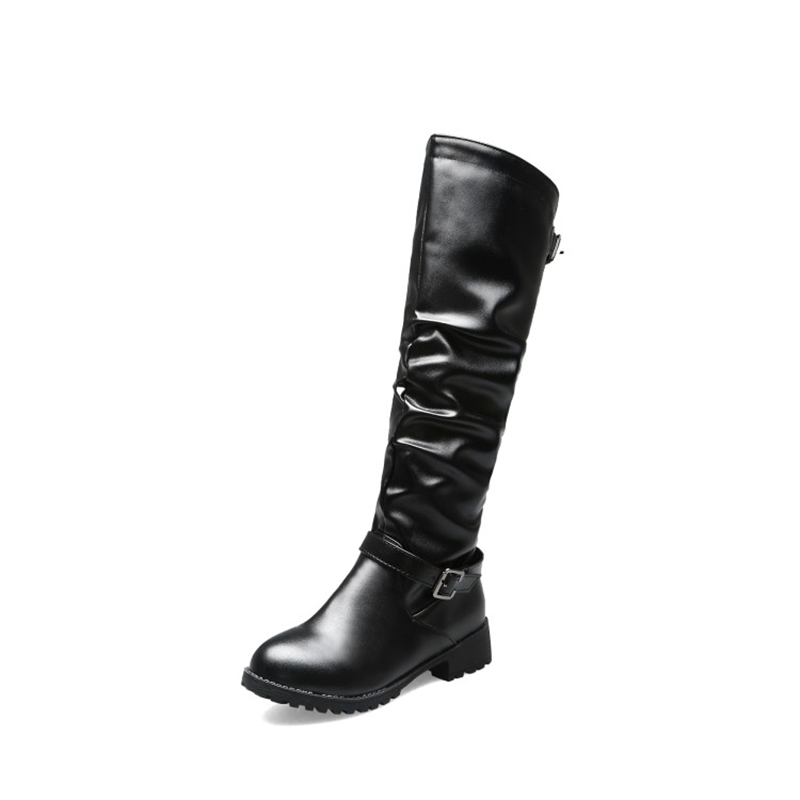 Knee High Boots Women Fashion  - огляд і ціна Riding Boot Short
